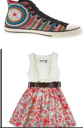 Hacer juego de ropa con colores es "Cool"