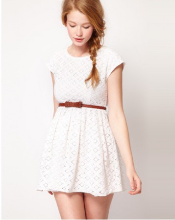 Como el color Blanco tiene un toque especial en la Chicas